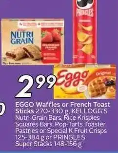 Safeway Egg Waffles or French Toast Sticks offer