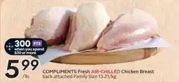 Safeway Compliments Fresh Air-Chilled Chicken Breast offer