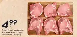 Safeway Fresh Pork Loin Centre and Rib Combo Chops offer