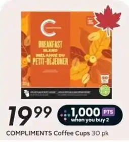 Safeway Compliments Coffee Cups offer