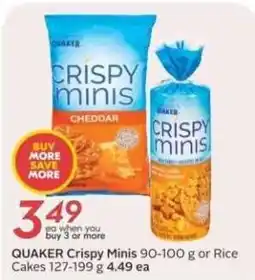 Safeway Quaker crispy mins offer