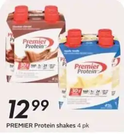 Safeway Premier Protein shakes offer
