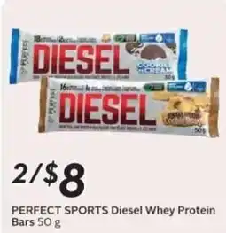 Safeway Perfect Sports Diesel Whey Protein Bars offer