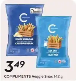 Safeway Compliments Veggie Snax offer