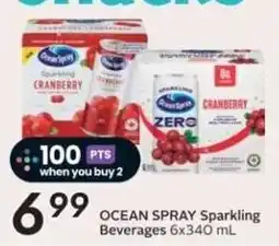 Safeway Ocean Spray Sparkling Beverages offer