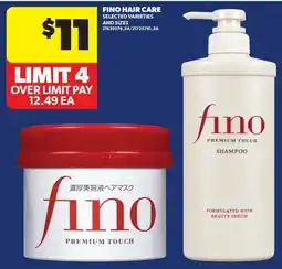 Real Canadian Superstore Fino hair care offer