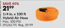 Princess Auto Hybrid Air Hose offer