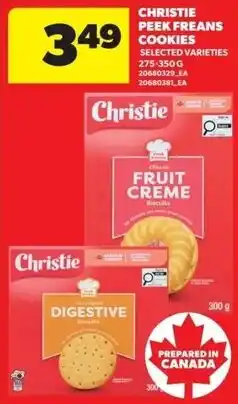 Real Canadian Superstore Christie cookies selected varieties offer
