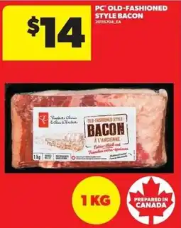 Real Canadian Superstore PC old-fashioned style bacon offer