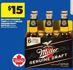 Real Canadian Superstore Miller genuine draft offer