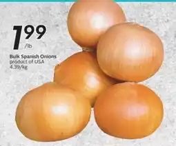 Safeway Bulk Spanish Onions offer