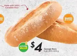 Safeway Sausage Buns offer
