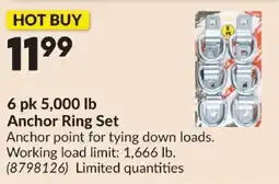 Princess Auto Anchor Ring Set offer