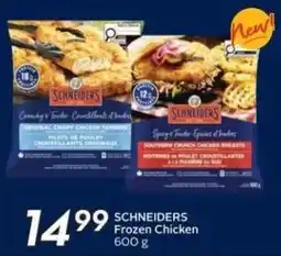 Safeway Schneiders frozen chicken offer