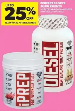 Real Canadian Superstore Perfect Sports Supplements offer