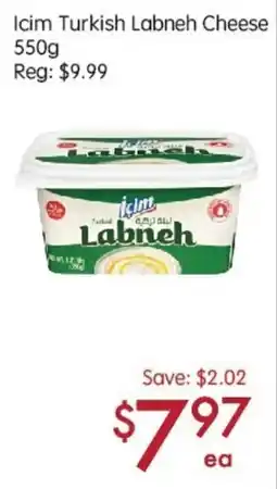 Sunny Food Mart Icim labneh cheese offer