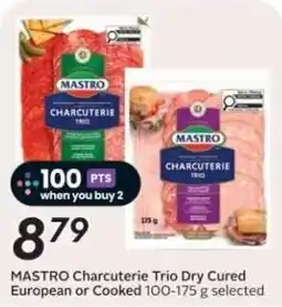 Safeway Mastro charcuterie trio dry cured offer