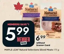 Safeway Maple Leaf Natural Selections Sliced Meats offer