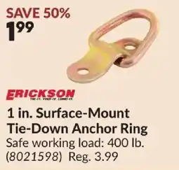 Princess Auto Erickson 1 in. Surface-Mount Tie-Down Anchor Ring offer