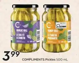 Safeway Compliments Pickles offer