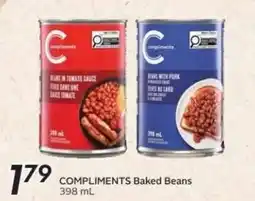 Safeway Compliments Baked Beans offer