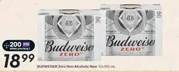 Safeway Budweiser Zero Non-Alcoholic Beer offer