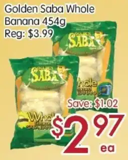 Sunny Food Mart Golden Saba whole banana offer