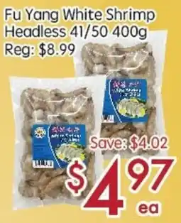 Sunny Food Mart Fu Yang White Shrimp Headless offer