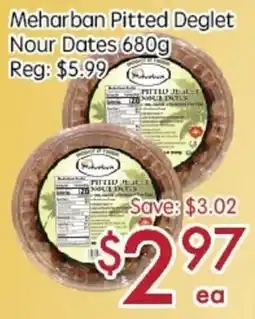 Sunny Food Mart Meharban Pitted Deglet Nour Dates offer
