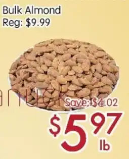 Sunny Food Mart Bulk Almond offer