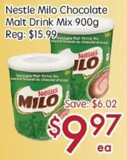 Sunny Food Mart Nestle Milo Chocolate Malt Drink Mix offer