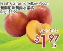 Sunny Food Mart Fresh California Yellow Peach offer