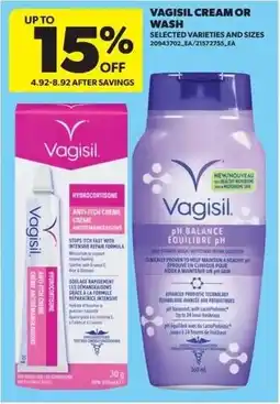 Real Canadian Superstore Vagisil Vagisil cream or wash offer