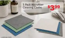 Beddington's Microfiber Cleaning Cloths offer