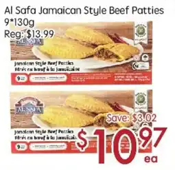 Sunny Food Mart Al Safa Jamaican Style Beef Patties offer