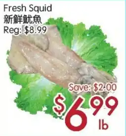 Sunny Food Mart Fresh Squid offer