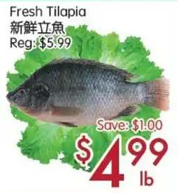 Sunny Food Mart Fresh Tilapia offer
