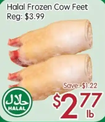 Sunny Food Mart Halal Frozen Cow Feet offer