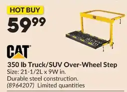 Princess Auto Cat 350 lb Truck/Suv Over-Wheel Step offer