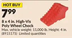 Princess Auto Poly Wheel Chock offer