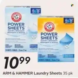 Safeway Arm & Hammer Laundry Sheets offer