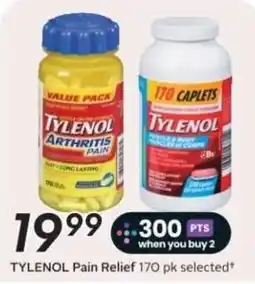 Safeway Tylenol Pain Relief offer