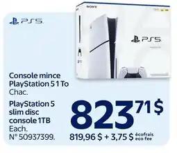 Walmart PlayStation 5 slim disc console offer