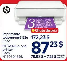 Walmart 6152e All-in-one printer offer