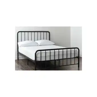 Giant Tiger HomeStyles Sturdy Metal Bed Frame, Black, Double offer