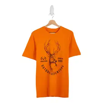 Giant Tiger Realtree Men's Short Sleeve Crew Neck Printed T-Shirt offer