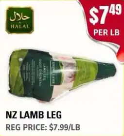 Atiya's Fresh Farm NZ Lamb Leg offer