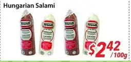 Bestco Food Mart Hungarian Salami offer