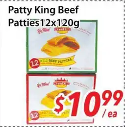 Bestco Food Mart Patty King Beef Patties offer