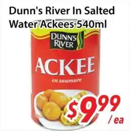 Bestco Food Mart Dunn's River In Salted Water Ackees offer